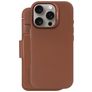 Decoded Detachable Wallet iPhone 16 Pro MagSafe Hoesje Echt Leer Uitneembare 2in1 Bookcase Portemonnee - Tan