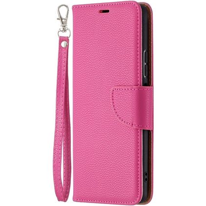 Mobigear Excellent Xiaomi Redmi Note 10 Pro Hoesje Bookcase Portemonnee - Magenta