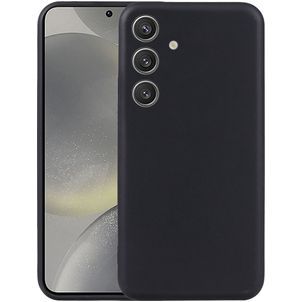 Mobigear Basics Samsung Galaxy S24 FE Hoesje Flexibel TPU Backcover - Zwart