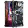Mobigear Armor Stand Samsung Galaxy S22 Ultra Hoesje Hardcase Backcover Shockproof met Standaard - Blauw