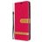 Mobigear Fabric Samsung Galaxy A21 Hoesje Stof Bookcase Portemonnee - Rood