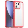 Mobigear Crystal Xiaomi 13 Hoesje Hardcase Backcover - Transparant / Rood