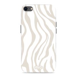 MIO iPhone SE (2022) MagSafe Hoesje Hardcase Backcover - Sandy Zebra