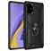 Mobigear Armor Ring Samsung Galaxy A51 Hoesje Hardcase Backcover Shockproof met Ringhouder - Zwart