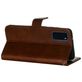 Mobigear Zipper Samsung Galaxy S20 Hoesje Bookcase Portemonnee - Bruin