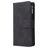 Mobigear Zipper Samsung Galaxy A41 Hoesje Bookcase Portemonnee - Zwart