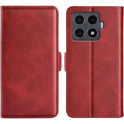 Mobigear Slim Magnet Xiaomi 15T Pro Hoesje Bookcase Portemonnee - Rood