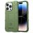 Mobigear Rugged Shield iPhone 15 Pro Max Hoesje Flexibel TPU Backcover Shockproof - Groen