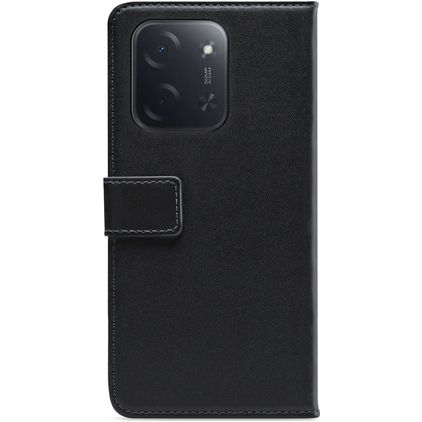 Mobilize Classic Gelly Wallet POCO C85 Hoesje Bookcase Portemonnee - Zwart