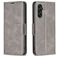 Mobigear Excellent Samsung Galaxy A56 Hoesje Bookcase Portemonnee - Grijs