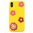 Mobigear Design iPhone XS Max Hoesje Flexibel TPU Backcover - Madeliefje