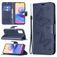 Mobigear Butterfly POCO M3 Pro Hoesje Bookcase Portemonnee - Blauw