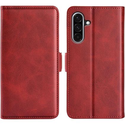 Mobigear Slim Magnet Samsung Galaxy A36 Hoesje Bookcase Portemonnee - Rood