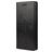 Mobigear Flowers Samsung Galaxy A23 Hoesje Bookcase Portemonnee - Zwart