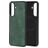 Mobiparts Classic Samsung Galaxy A37 MagSafe Hoesje TPU / Kunstleer Backcover - Emerald Green