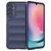 Mobigear Bumpy Samsung Galaxy A24 Hoesje Flexibel TPU Backcover - Donkerblauw