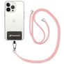Mobigear Lanyard Universeel Telefoonkoord Verstelbaar - Roze