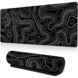 Mobigear Anti-Slip Muismat - 30 x 60 CM - Abstract Lines 25
