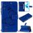 Mobigear Butterfly iPhone 12 Pro Hoesje Bookcase Portemonnee - Blauw