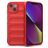 Mobigear Bumpy iPhone 14 Hoesje Flexibel TPU Backcover - Rood