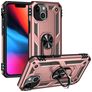 Mobigear Armor Ring iPhone 14 Plus Hoesje Hardcase Backcover Shockproof met Ringhouder - Roségoud
