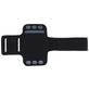 Mobigear Telefoonhouder Hardlopen iPhone SE (2020) Sport Hoesje Neopreen Sportarmband - Zwart