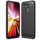 Mobigear Brushed Slim Huawei Mate 20 Lite Hoesje Flexibel TPU Backcover - Zwart