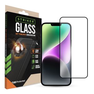 Striker Xtreme Impact iPhone 13 Pro Max Glazen Screenprotector - Case Friendly