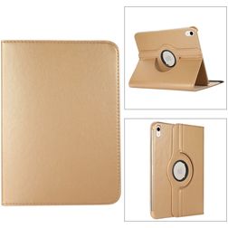 Mobigear DuoStand iPad 10 (2022) Hoes Draaibare Bookcase - Goud