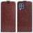 Mobigear Samsung Galaxy M22 Hoesje Flipcase - Bruin
