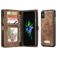 Caseme 008 iPhone XS Hoesje Uitneembare 2in1 Bookcase Portemonnee - Bruin