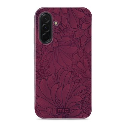 MIO Samsung Galaxy A56 MagSafe Hoesje Hardcase Backcover - Berry Blooms
