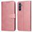Mobigear Wallet Samsung Galaxy A16 Hoesje Bookcase Portemonnee - Roségoud