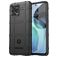 Mobigear Rugged Shield Motorola Moto G72 Hoesje Flexibel TPU Backcover Shockproof - Zwart