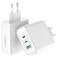 Mobilize Wall Charger Triple USB / USB-C Oplader Power Delivery 100W - Wit