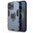 Mobigear Armor Ring iPhone 13 Pro Max Hoesje Hardcase Backcover Shockproof met Ringhouder - Blauw