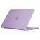 Mobigear Glossy MacBook Pro 16 Inch (2021-2024) Hoes Hardshell Laptopcover MacBook Case - Paars - Model A2485 / A2780 / A2991 / A3186