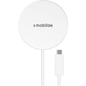 Mobilize Magnetic Single USB-C USB-C 1.2 Meter 25W - Wit