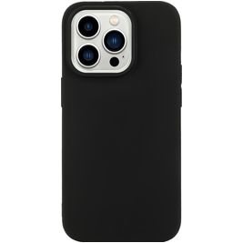 Mobigear Colors iPhone 14 Pro Hoesje Flexibel TPU Backcover - Zwart