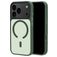Mobiparts Hardcover iPhone 18 Pro MagSafe Hoesje Hardcase Backcover - Satin Green
