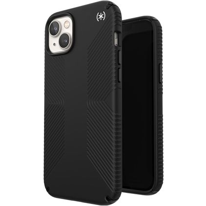Speck Presidio2 Grip iPhone 14 Plus MagSafe Hoesje Hardcase Backcover Shockproof - Zwart