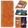Mobigear Classy POCO X3 GT Hoesje Bookcase Portemonnee - Cognac