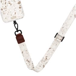 MIO Lanyard Universeel Verstelbaar Telefoonkoord - Soft Terrazzo