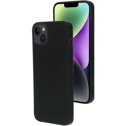 Mobiparts iPhone 14 Plus Siliconen Hoesje Backcover - Zwart
