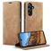CaseMe 013 Samsung Galaxy A16 Hoesje Bookcase Portemonnee - Bruin
