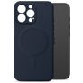 My Style Protective Flex iPhone 15 Pro MagSafe Hoesje Flexibel TPU Backcover - Marineblauw