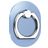Mobigear Oval Telefoon Ring - Blauw Universeel