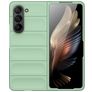 Mobigear Bumpy Samsung Galaxy Z Fold 5 Hoesje Flexibel TPU Backcover - Groen
