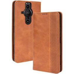 Mobigear Sensation Sony Xperia Pro-I Hoesje Bookcase Portemonnee - Bruin