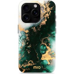 MIO iPhone 16 Pro MagSafe Hoesje Hardcase Backcover - Green Marble